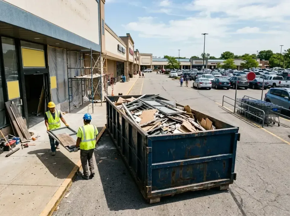 retail-store-renovation-debris-003 — frequently asked questions, Roll-off Dumpster Rentals in Lakewood, SC